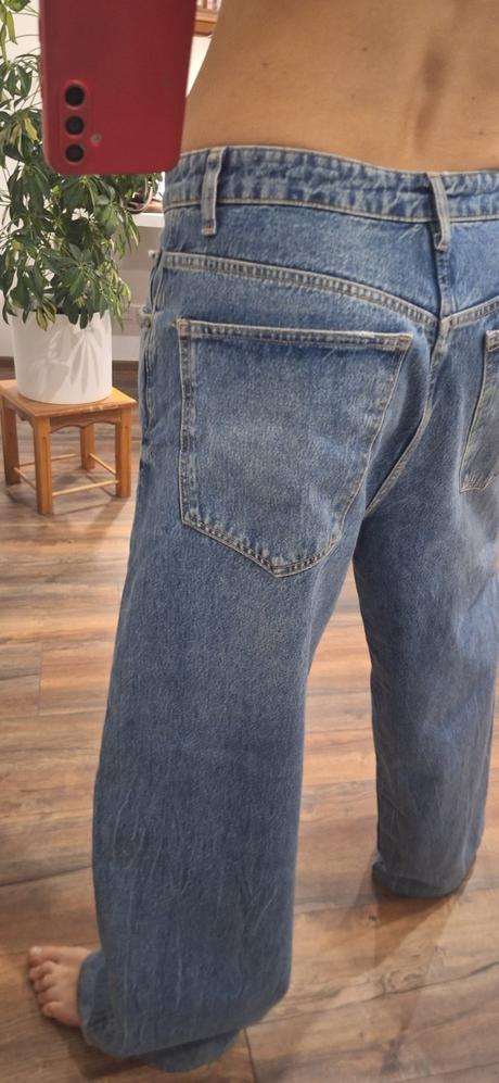 Široke rifle baggy zara vel 40/42, zara,40