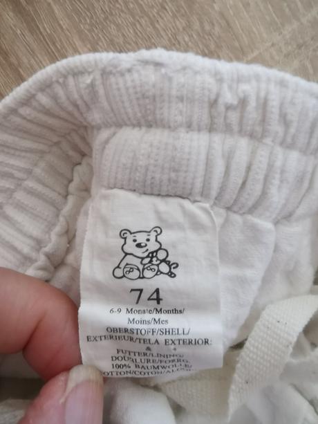 Zateplený komplet bär, 74