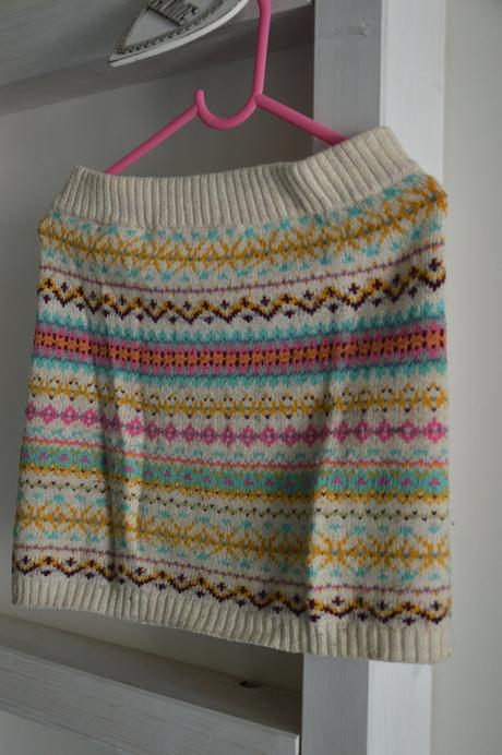 Pletená sukňa 122/128, h&m,122