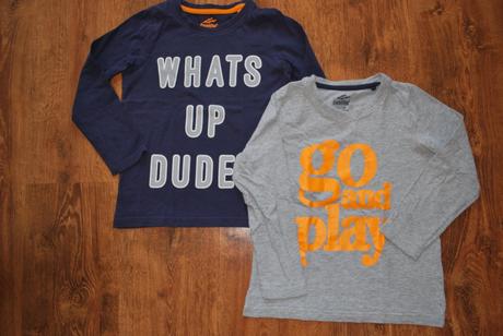 Tričká s dlhým rukávom 110/116, lupilu,110