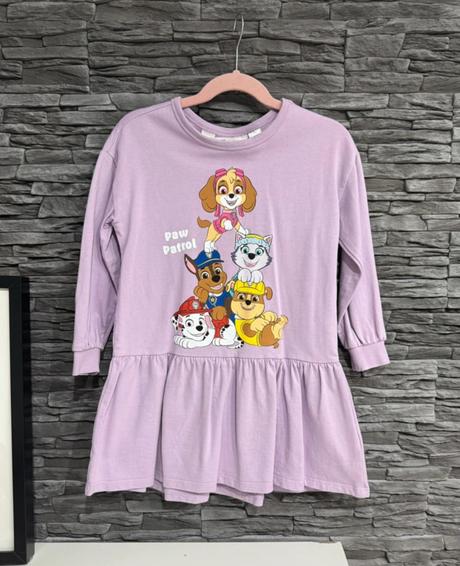 Šaty / tunika paw patrol veľkosť 110cm h&m, h&m,110