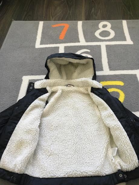Pogumovaná bunda, h&m,98