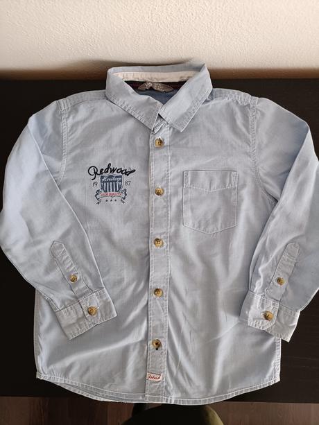 Košeľa lindex + biela zdarma, lindex,110