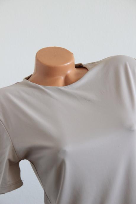 Béžové body tričko, l/xl, l