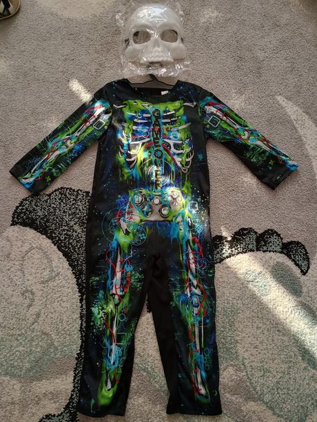 Kostra game over + maska,