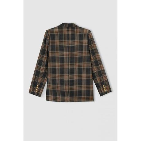 Vintage kárované sako - s, 36