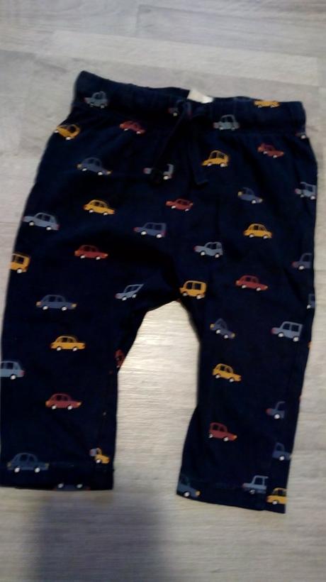 Tenké tepláky, h&m,68