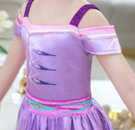 10 - 12 rokov elsa frozen 2 - úvodné šaty,