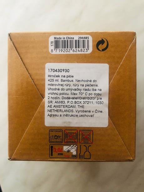 Eko hrnček na kávu/čaj,