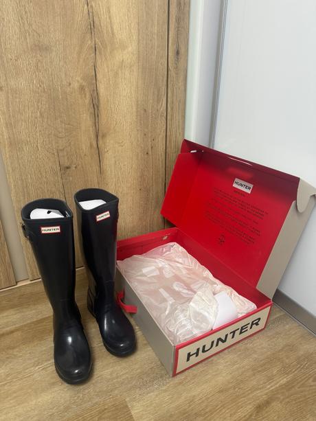 Hunter vysoké gumáky / čižmy 39/40, hunter,40