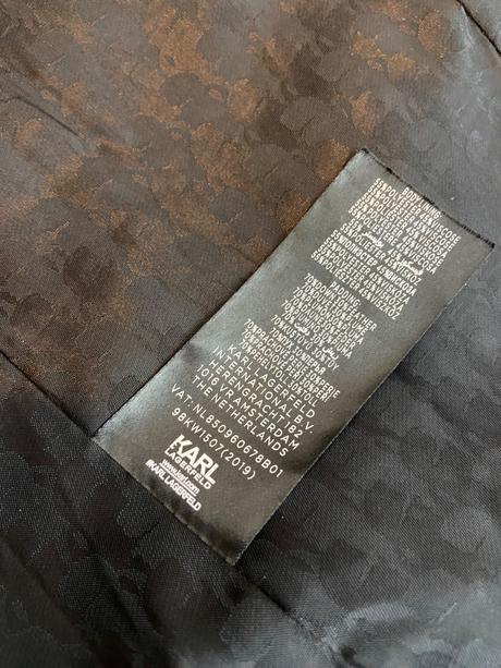 Dlhá zimná bunda karl lagerfeld, m