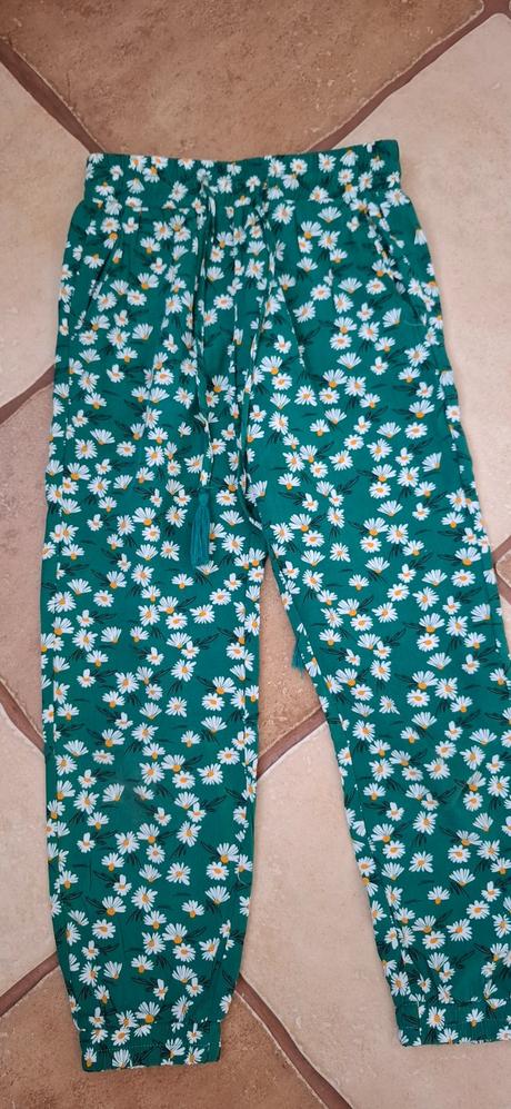 Letné nohavice"margaretka", 116