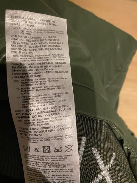 Zimná bunda, armani,xs