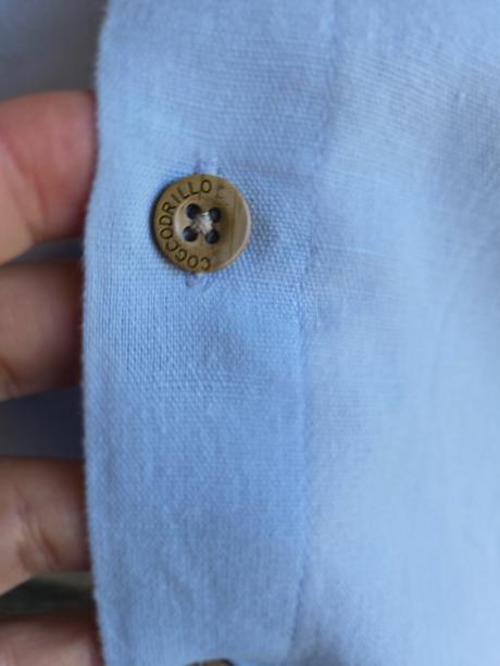 Chlapčenská bledomodrá košeľa, coccodrillo,140