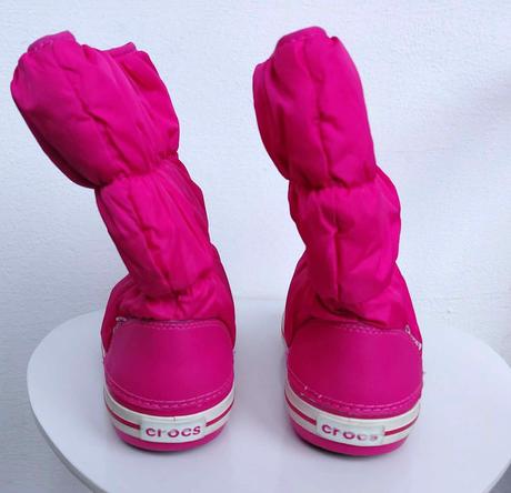 37/38 crocs cizmy, snehule, w7, crocs,37