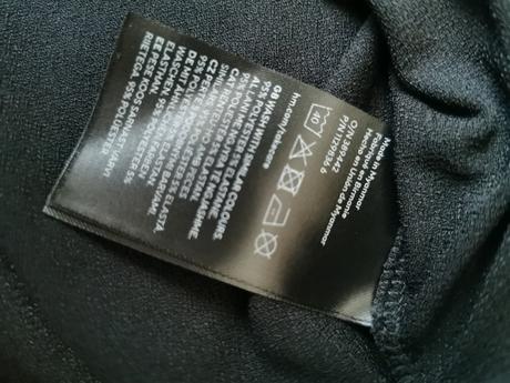 Čierny dlhorukávový top h&m, h&m,s
