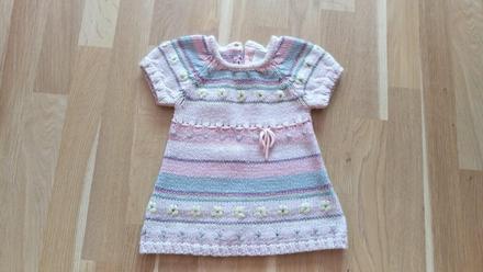 Prekrásný pastelový pulovrík/šatočky, next,80