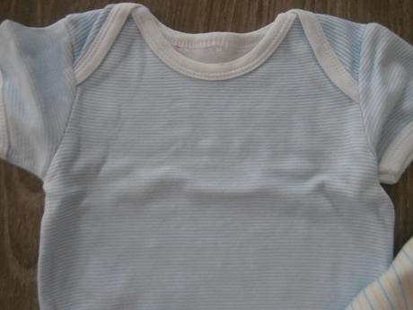 Body s krátkym rukávom 3ks, 68–80