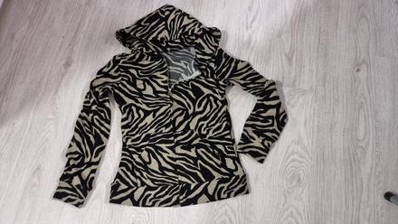 Elasticka zebrova mikina vel s/m, s