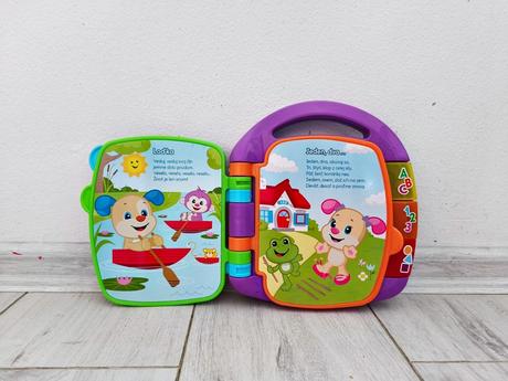 Kniha riekaniek fisher price, 