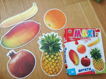 Maxi puzzle ovocie,
