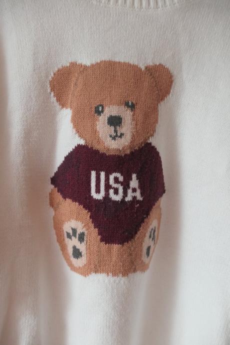 Hollister bear orig. stylovy,trendy sveter l/xl, hollister,xl