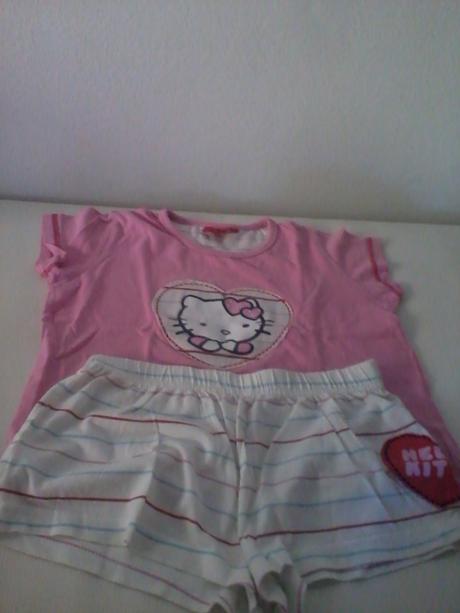 Pyžama hellou kitty 128-, 134