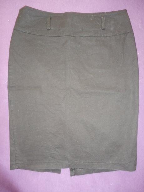 Sukňa s vyšším pásom, s