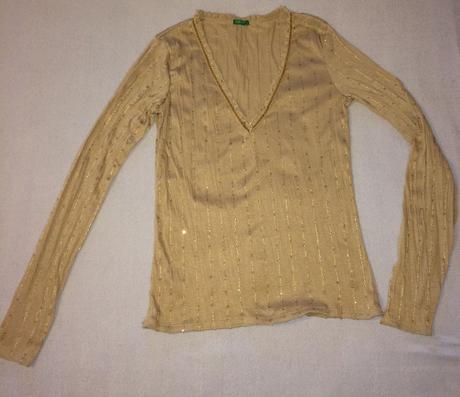 Slávnostný top benetton, benetton,m