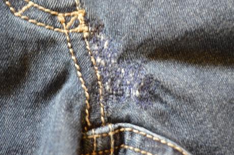 Tehu tmavomodré rifle veľkosť s, s