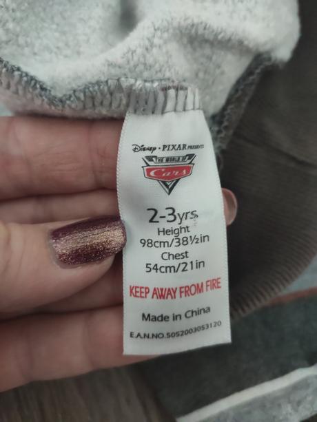 Mikina/trigovica "autá" pre chlapca, disney,98