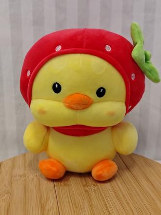 Plyšák strawberry duck  jahodové káčatko, 22 cm, 