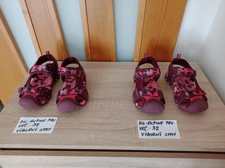 Dievc.sportové sandále zn.alpine pro veľ.32, alpine pro,32