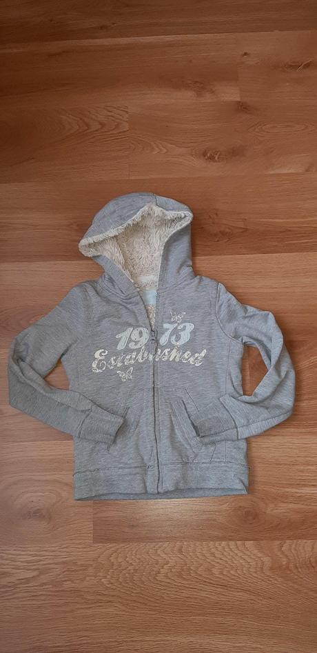 Mikina zateplená plyšom, cherokee,140