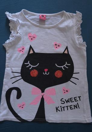 Predám dievčenské tričko zn. kiki&koko, kiki&koko,110