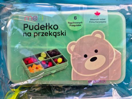Desiatový box s fľaškou - nový,