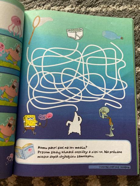 Spongebob knižka pre predškolákov,