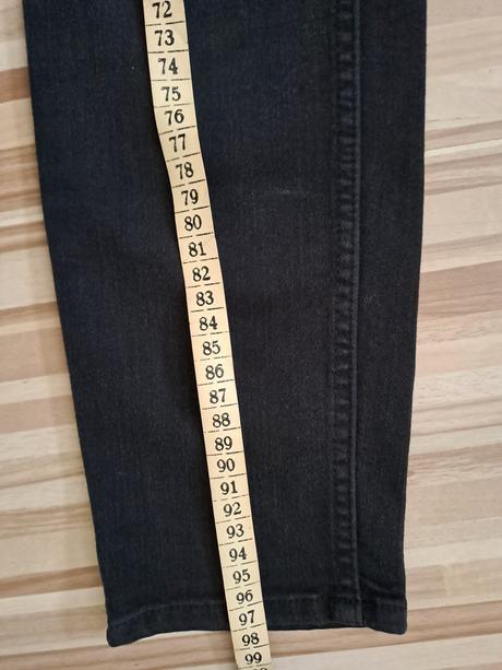 Čierne skinny/obtiahnuté džínsy h&m, h&m,36
