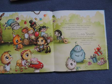 Knihy pavúčik zlatúšik, 4 ks, 