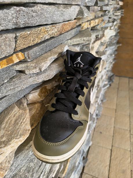 Detské tenisky air jordan 1- mid, veľ. 37,5, air jordan,37