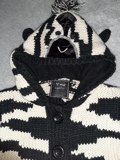 Svetrik zebricka 4-5r., next,110