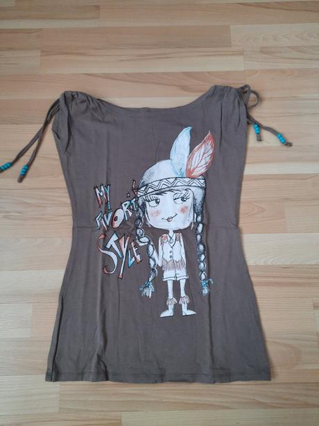 Tričko s indiánkou, m