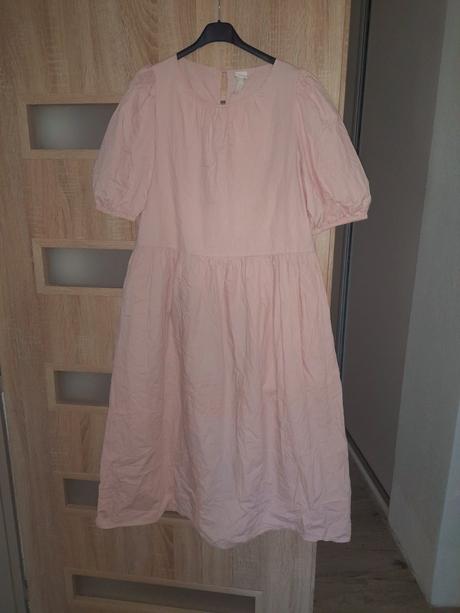 Dlhé oversize šaty, h&m,m