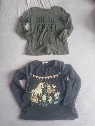2x tricko, h&m,122