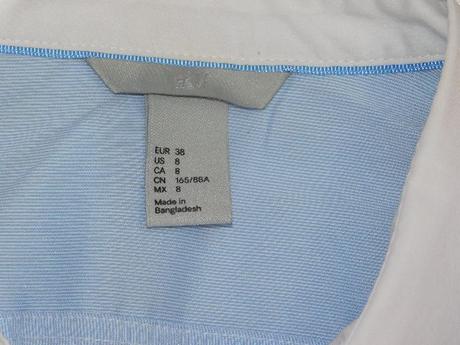 Pekna košelova strečova bluzka, h&m,38