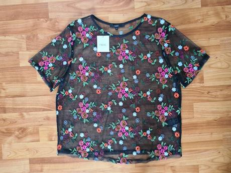 Priesvitná kvietkovaná blúzka, next,38 / m