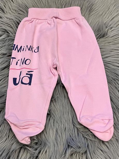 Dievčenské polodupačky s nápisom (62), 62