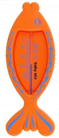 Babymix teplomer do kúpeľa ornžová ryba,