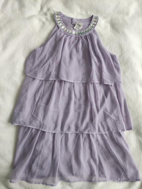 Letné slávnostné šaty lindex 134/140, lindex,134