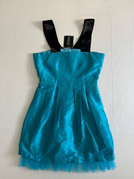 Tyrkysovomodre saty, xs